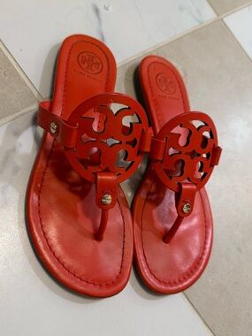 Tory Burch Miller Sandals in Orange